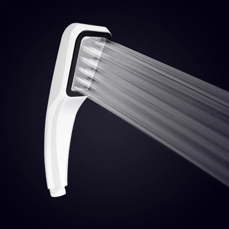 300 Holes Shower Head Water Saving One Key To Stop Water Nozzle High Pressure Rainfall Shower Head Bathroom Accessories shower head shower nozzle