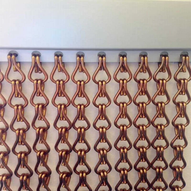 

double hook chains/metal curtain
