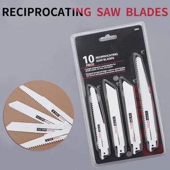 

Sheet Metal Wood Cutter Reciprocating Saw Blades Kit Cutting Hand Repair Tools