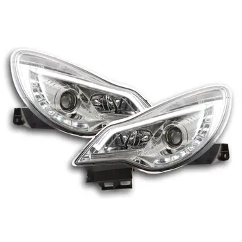 

FKFSOP14003fari Daylight daytime running lights for Opel Corsa D year Constr. 2011 Chrome RHD-right steering wheel