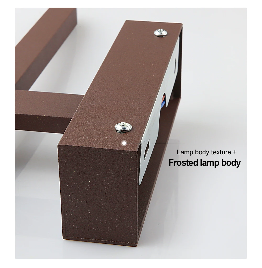 Lâmpada de Parede à Prova Lâmpada de Alta Corpo da Lâmpada de Ferro Arandela para Casa Luminária de Parede Nordic Dwaterproof Água Banheiro Espelho Qualidade Led 6 Nordic led lâmpada de parede à prova