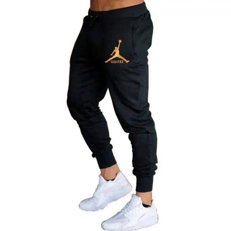 

trousers men Jordan 23 sweatpants Elastic fitness gyms joggers pants high quality autumn Wis Sweat Time limited Sweatpants M-XXL