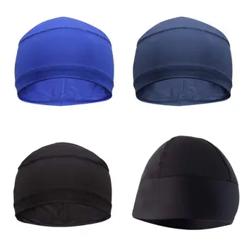 

Unisex Sweat Wicking Helmet Liner Breathabke Skull Cap Solid Quick Dry Running Beanie Hat for Cycling Running Fitting Exercise