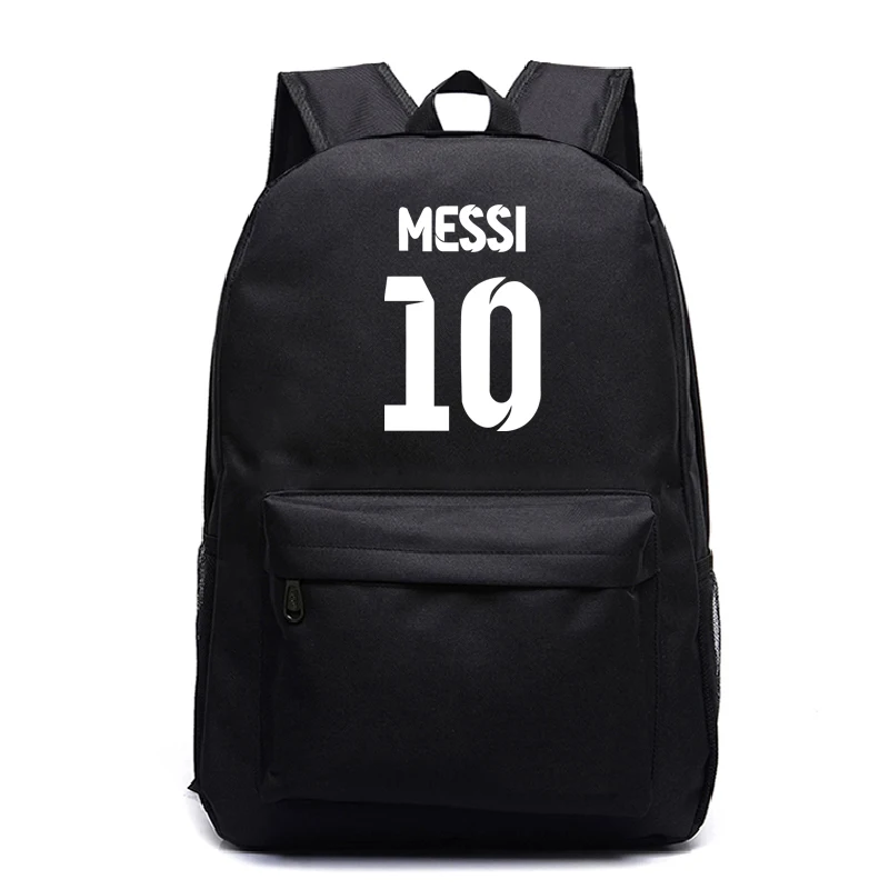 Популярный Футбольный рюкзак Messi10 с новым рисунком для ноутбука Mochila, модный мужской рюкзак для мальчиков и девочек, Мужская и Женская дорожная сумка для ноутбука - Цвет: 6