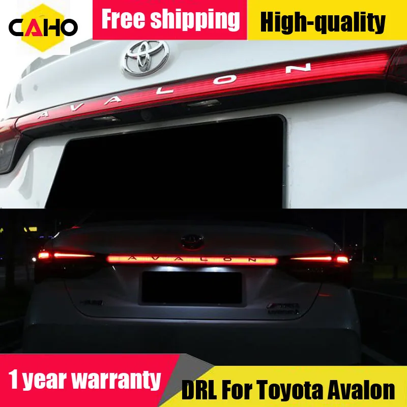 Задний бампер багажник хвост светильник для Toyota Avalon 2019 светодиодный фонарь