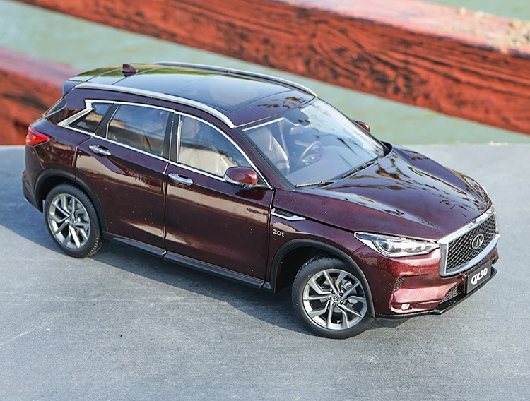 1:18 высокое тщательное INFINITI QX50 сплав модель автомобиля статические металлические модельные автомобили с оригинальной коробкой