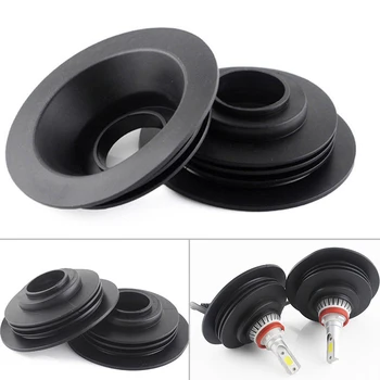 

1 Pair 1.5 Inch Headlight Dust Cover Premium PVC Rubber Material For HID LED Conversion Kit Bulb Seal Housing Cap