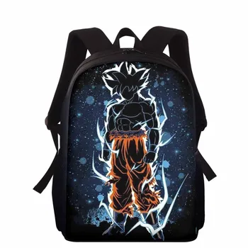 

HYCOOL Dragon Ball Z Kids Backpack Super Saiyain Goku Print School Bags Boys Girls Anime Shoulder Bags Children Rucksack mochila