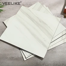 

Marble Pattern Wall Stickers Modern Vinyl Matte Tile Decals Home Decoration Wood Grain Floor Sticker Kitchen Bathroom Renovation