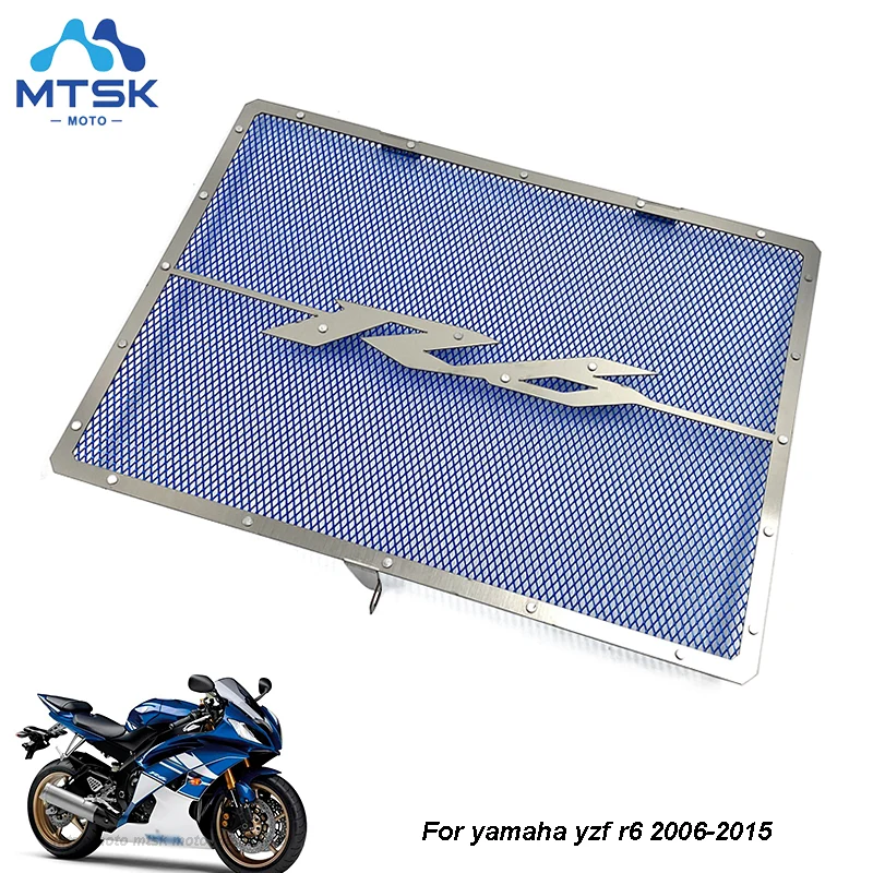 Защитная сетка для радиатора Yamaha YZF R6 крышка гриля защитная YZFR6 детали 2006 2007 2008 2009