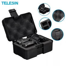 

TELESIN DJI Osmo Action 2 Waterproof Hard Case Portable Anti-collision Carrying Bag Storage Box Action Camera Accessories