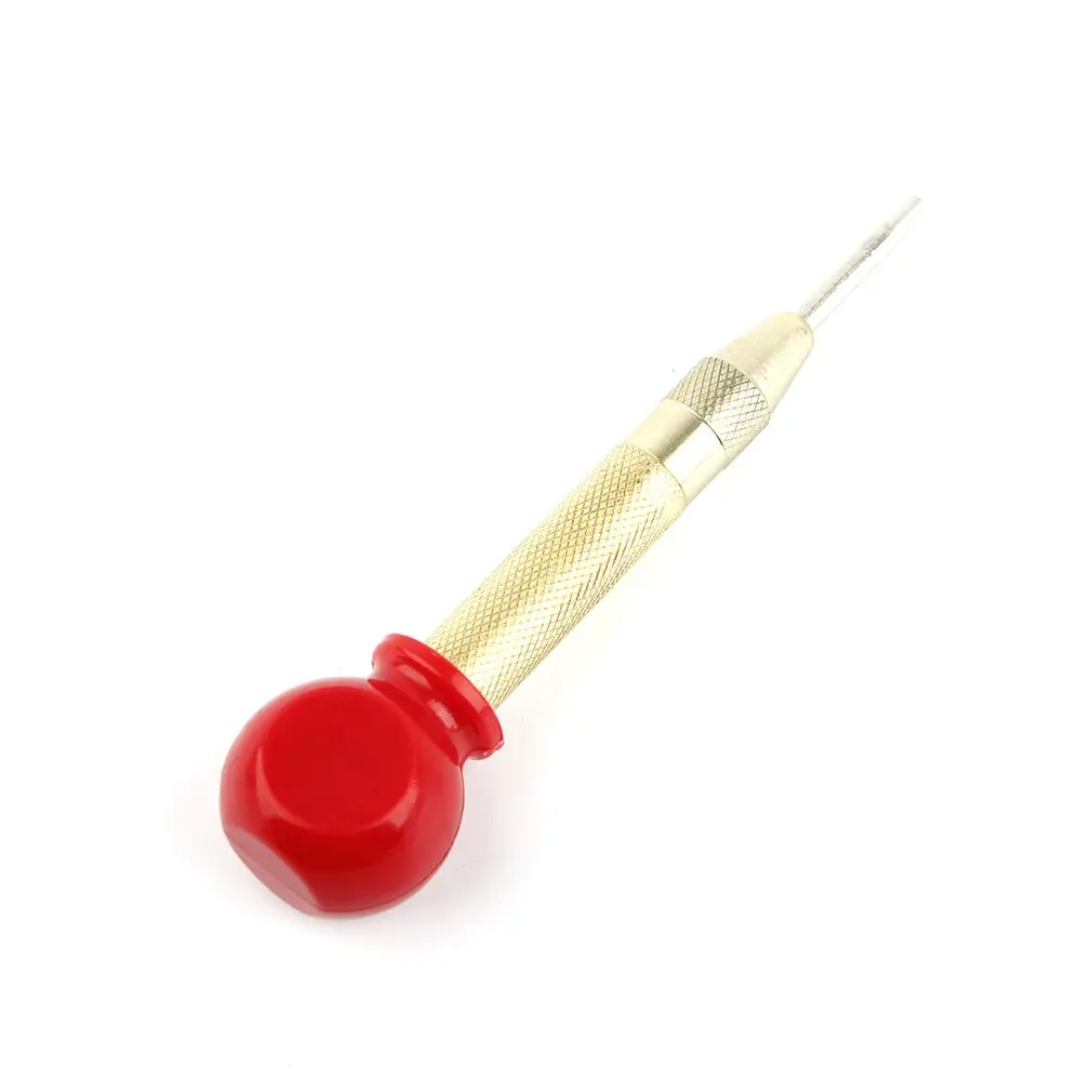 

Automatic Spring Type Center Punch Locator Brass Glass Striker Window Smasher Punch Punch