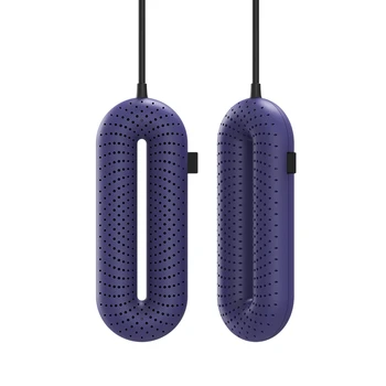 

Newest Portable Household Electric Disinfection Shoes Dryer UV Constant Temperature Drying Deodorization-Purple Standard US Plug