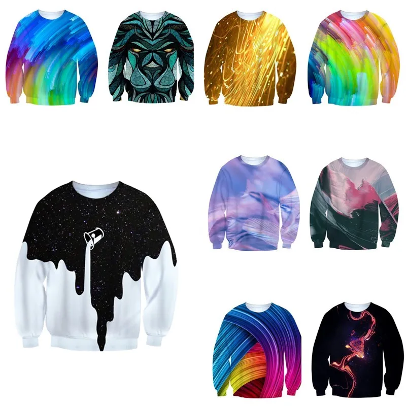 

Unisex 3D S-5XL Print Optical Illusion Warm Pullover Sweatshirt For Men Women Long Sleeve Hoodies Tracksuits Casual Clothes