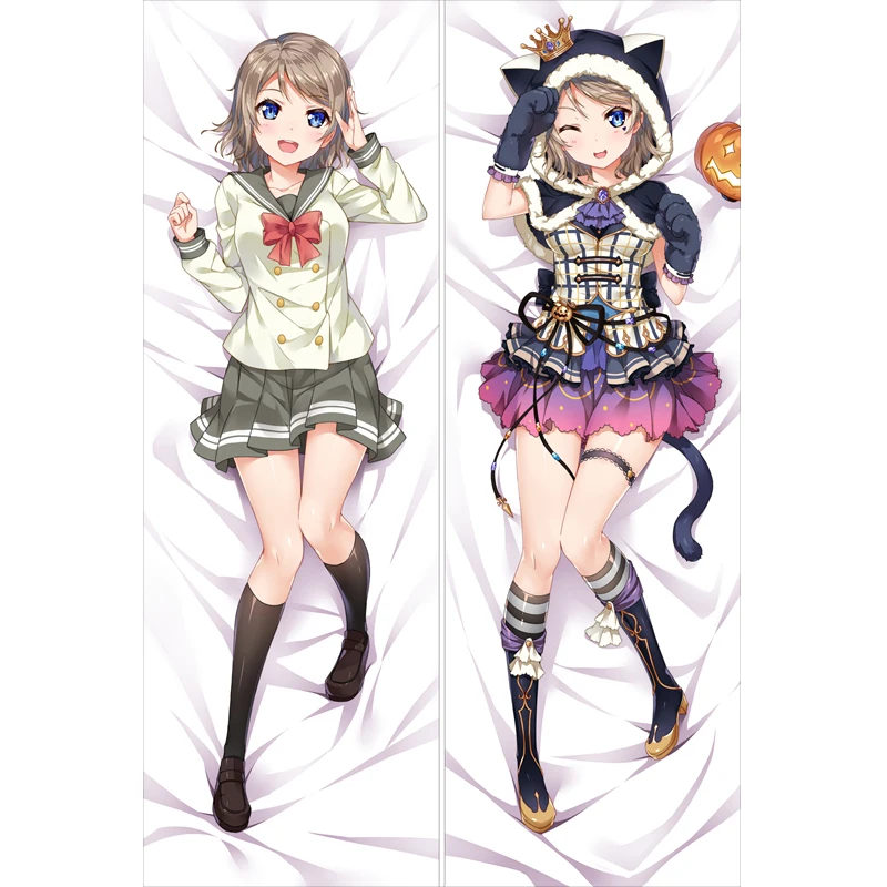 MMF Rabu Raibu! Sanshain!! / Love Live! Sunshine!! Riko Sakurauchi Dia Kurosawa Yoshiko Tsushima body pillowcase Dakimakura | Дом и сад