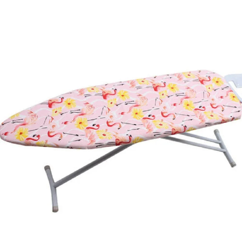

140*50cm Ironing Board CoverS Marble Cloth Flamingo Printed Ironing Board Cover Protective Non-slip