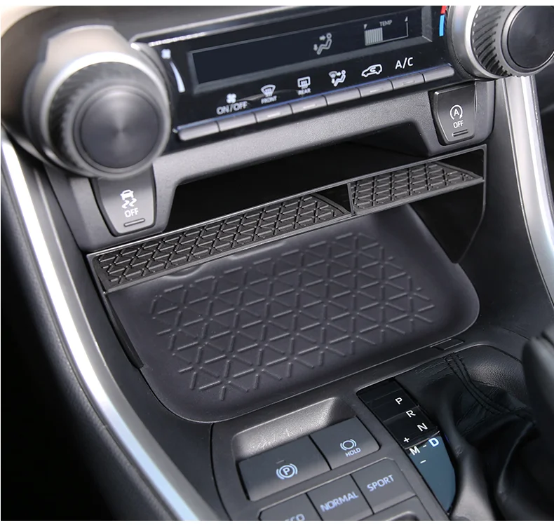 

Car Styling Accessories Plastic Central Console Storage Box Organizer Container Tray For Toyota RAV4 2019 2020 Left Hand Drive
