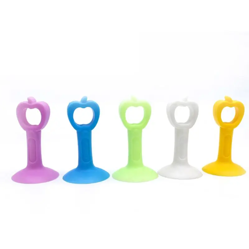 

5pcs/set Punch-free Silicone Door Stopper Wall Suction Silent Door Holder Bedroom Door Handle Anti-collision Cushion
