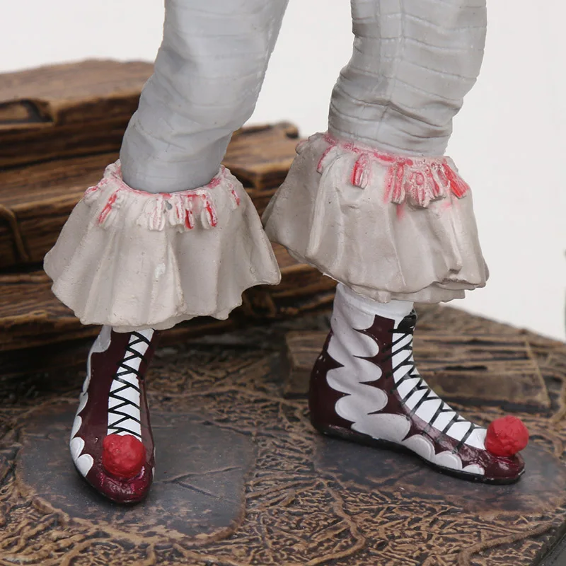 23 см NECA Stephen King's It Pennywise Joker Horror Deluxe Edition экшн фигурка ПВХ коллекционная игрушка на