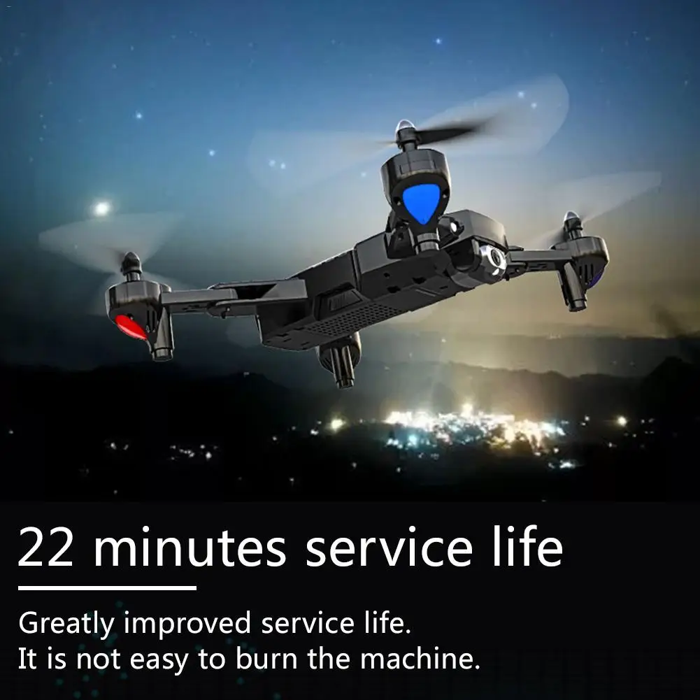 

1080P Wide AngleOptical Flow Drone With Dual Camera Fodable Hold Gesture Photography Quadcopter