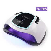 SUN BQ6T 72W Nail Lamp Drying for Gel Varnish UV LED Lamp for Nails Dryer Drying for Manicure Gel LCD Screen Nail Dryer