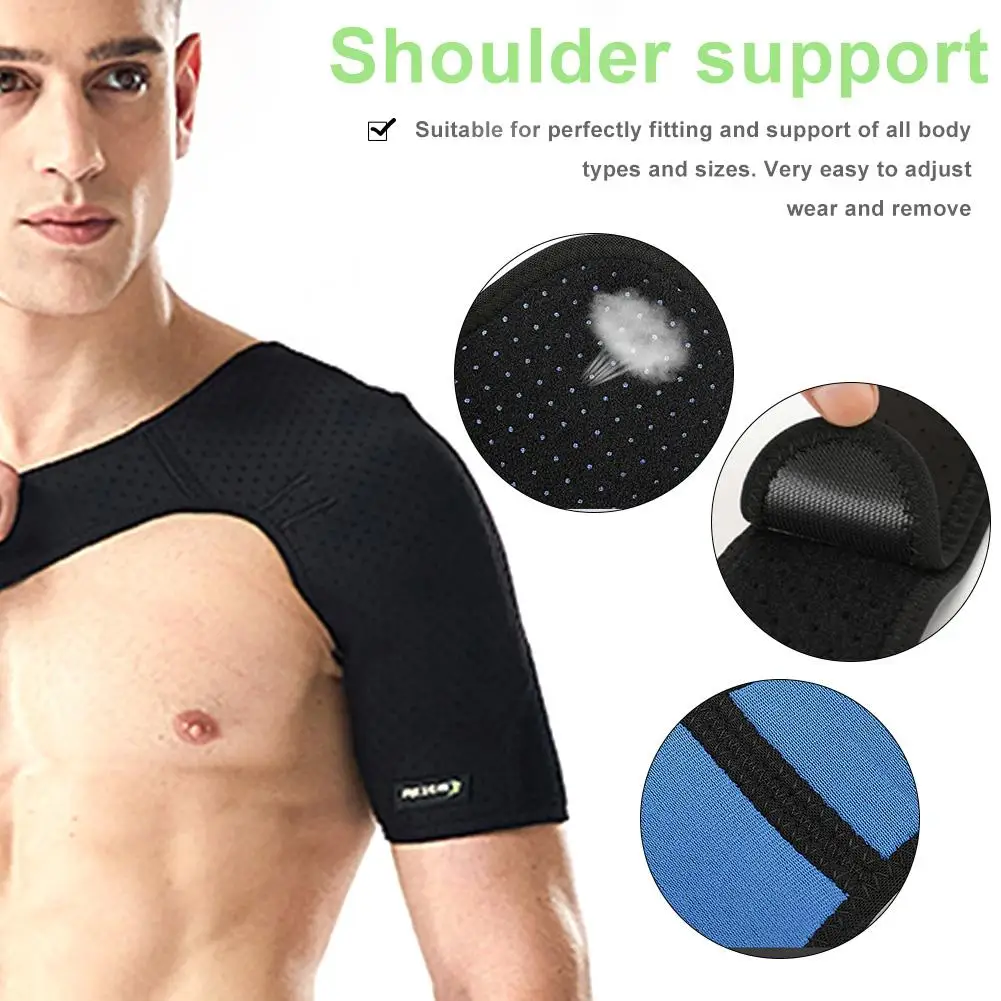 1 шт. наплечный бандаж Tendonitis Dislocation компрессионный наплечный поддерживающий рукав для мужчин и женщин, забота о здоровье