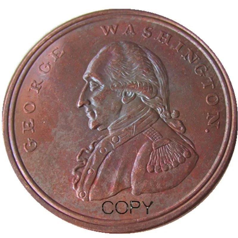 1795 г. Washington Grate одна Пенни медная копия монета | Дом и сад