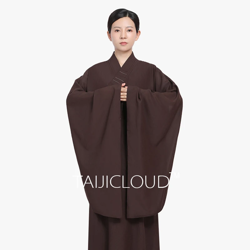 Linen yarn breathable summer law layman's clothing Buddhist Haiqing clothing men and women the same paragraph Taiwan hemp