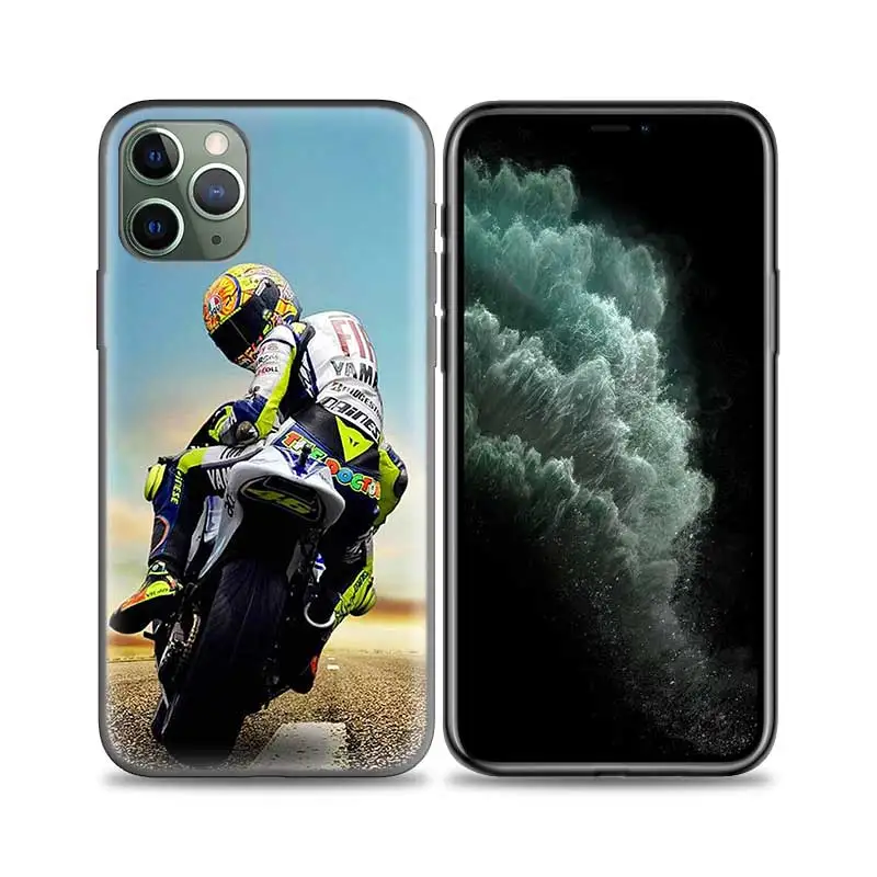B11 Moto Cross motorcycle sports Case for Apple iphone 11 Pro XS Max XR X 7 8 6 6S Plus 5 5S SE 5C Soft TPU Phone Cover Coque - Цвет: B11