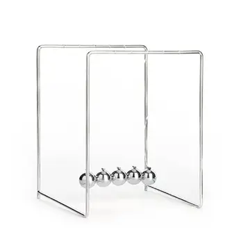 

Newton's Shot Put Cradle Steel Balance Balls Physics Science Pendulum Toys Desk Decoration