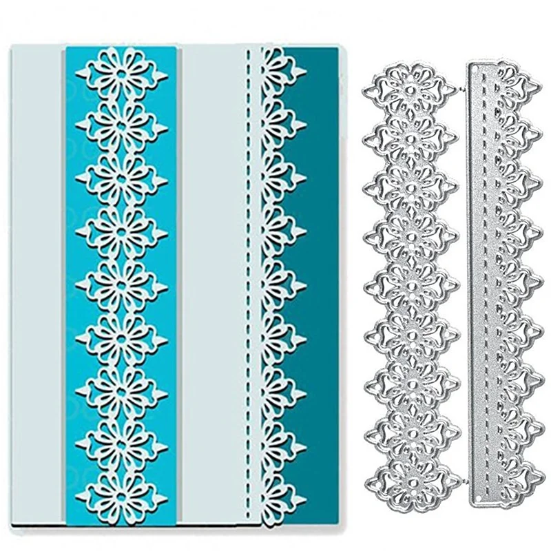 Crazyclown Metal Dies Layer Lace Edge Die Scrapbooking Album Card
