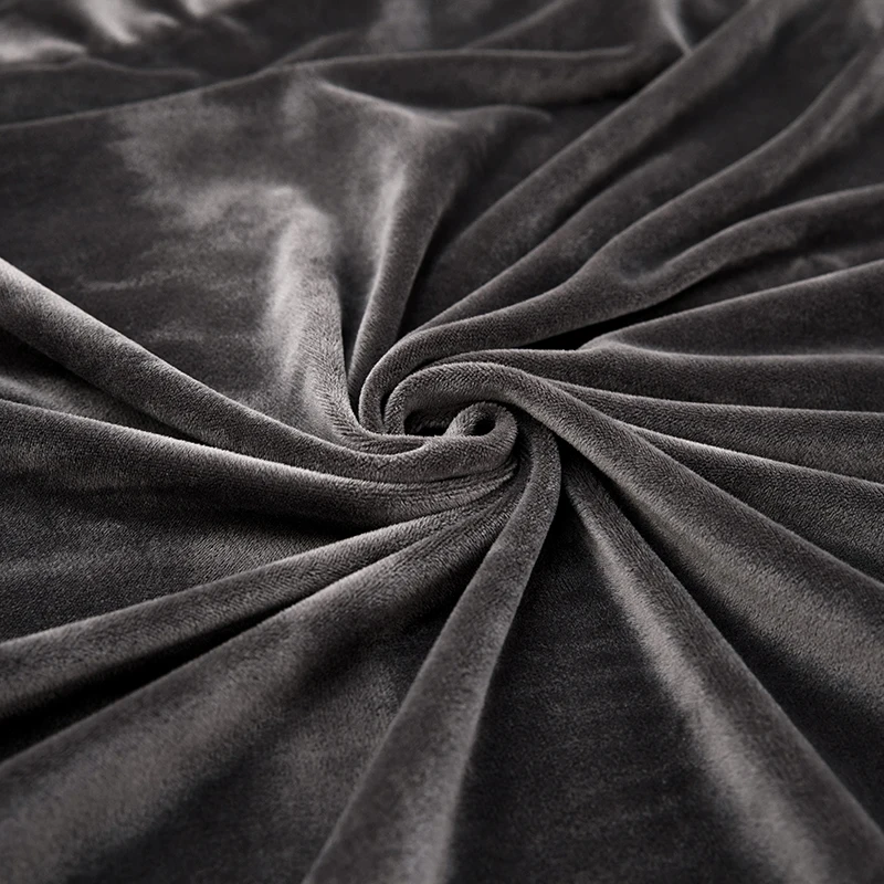 Sofa Cover Sofa Cushion Thick Velvet Sofa Cover Solid Color Sofa Cushion Cover Elastic Slipcover All-inclusive Couch Covers Dining Room MY448