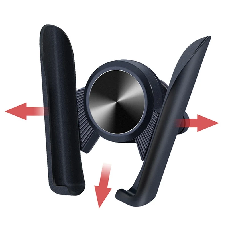 

Universal Car Phone Holder, Gravity Mobile Phone Auto Air Outlet Bracket Multi-Function Elastic Car Phone Stand Accessories