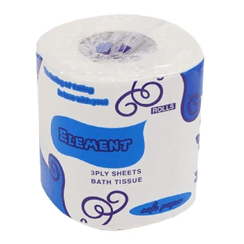 

18 Rolls Natural Household Toilet Paper,Super Soft Paper Towels,3 Ply Hand Bathroom Tissue Skin-Friendly-Dropship