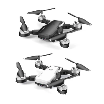 

HJ28 Foldable RC Drone 4 Channels Wifi 2MP/5MP FPV Camera Drone Altitude Hold Gesture Photo/Video RC Quadcopter