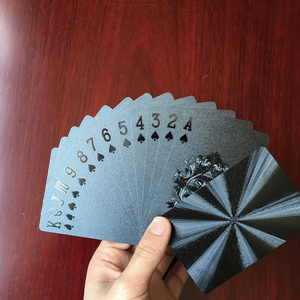 Goldenleaf Позолоченные игральные карты покерный набор Pokerstars вечерние настольные игры прочные водостойкие карты