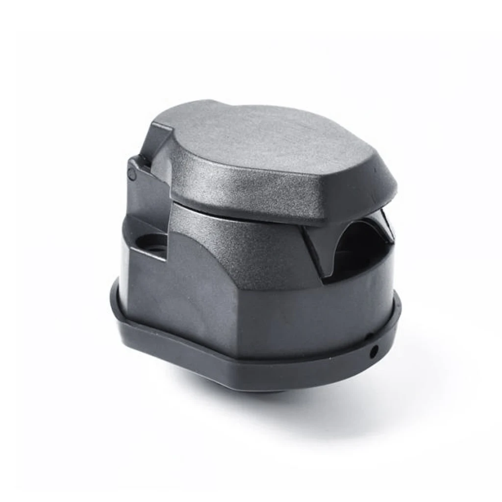 

7 Pin Trailer Female Socket Connector 12V Tow Bar Towing Socket With Cap