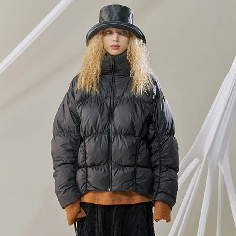 Janveny 90% White Duck Down Jacket Women 2020