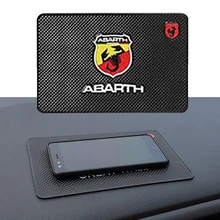 1 шт. Аббас Автомобильный логотип Противоскользящие коврики коврик для fiat 500 ducato bravo Stilo, Panda tipo freemont doblo grande punto 500x аксессуары