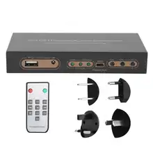 Decodificador de Audio Digital 5,1 canales, reproductor de Audio multimedia, AC3, DTS, LPCM, 100-240v, decodificador de Audio Digital