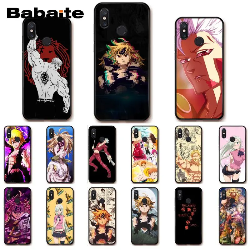 Чехол для телефона Babaite Seven deadly sins Xiaomi mi5 6 A1 A2 Lite Mi9 9SE mi8lite 8explorer Pocophone F1 | Мобильные