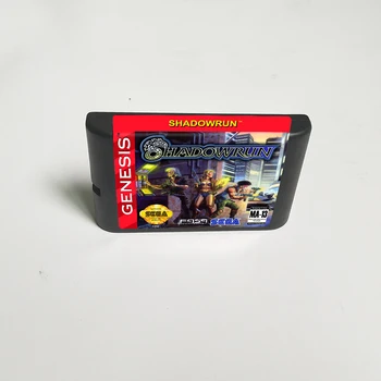 

Shadowrun (Battery Save) - 16 Bit MD Game Card for Sega Megadrive Genesis Video Game Console Cartridge