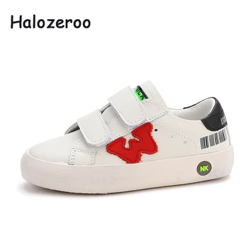 

2020 Spring Kids Casual Sneakers Boys Genuine Leather Shoes Baby Girls Sport Sneakers Children Brand Fashion Sneakers Trainers