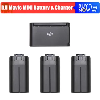 

Original DJI Mavic Mini Intelligent Flight Battery & Battery Charger Charging hub for DJI Mavic Mini Drones 2400 mAh Genuine