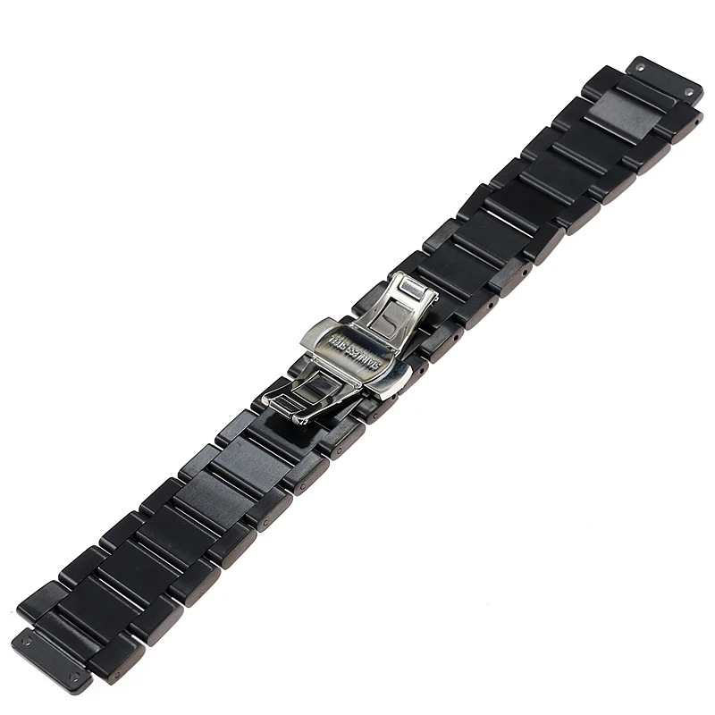 27mm stainless steel strap silver black gold rose gold for HUBLOT watch bracelet big bang classic fusion series 45mm watchbands