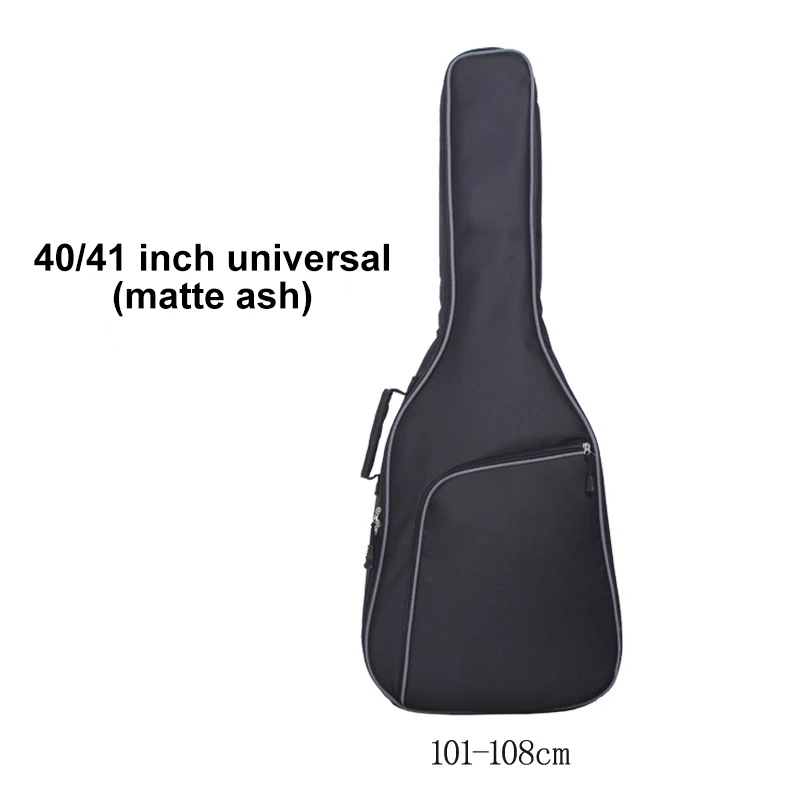 40-41in Frosted ash 38/39/40/41 дюймов полностью проложенный Водонепроницаемый гитарный чехол Чехол Мягкий музыка Акустическая классическая сумка ткань Оксфорд гитара Музыкальные - Цвет: 40-41in Frosted ash