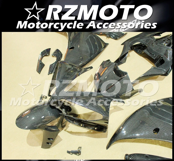 ABS мотоцикл обтекатель комплект для YAMAHA YZF R1 2012- год кузов водопроводный процесс углеродное волокно краска магазин № 1590