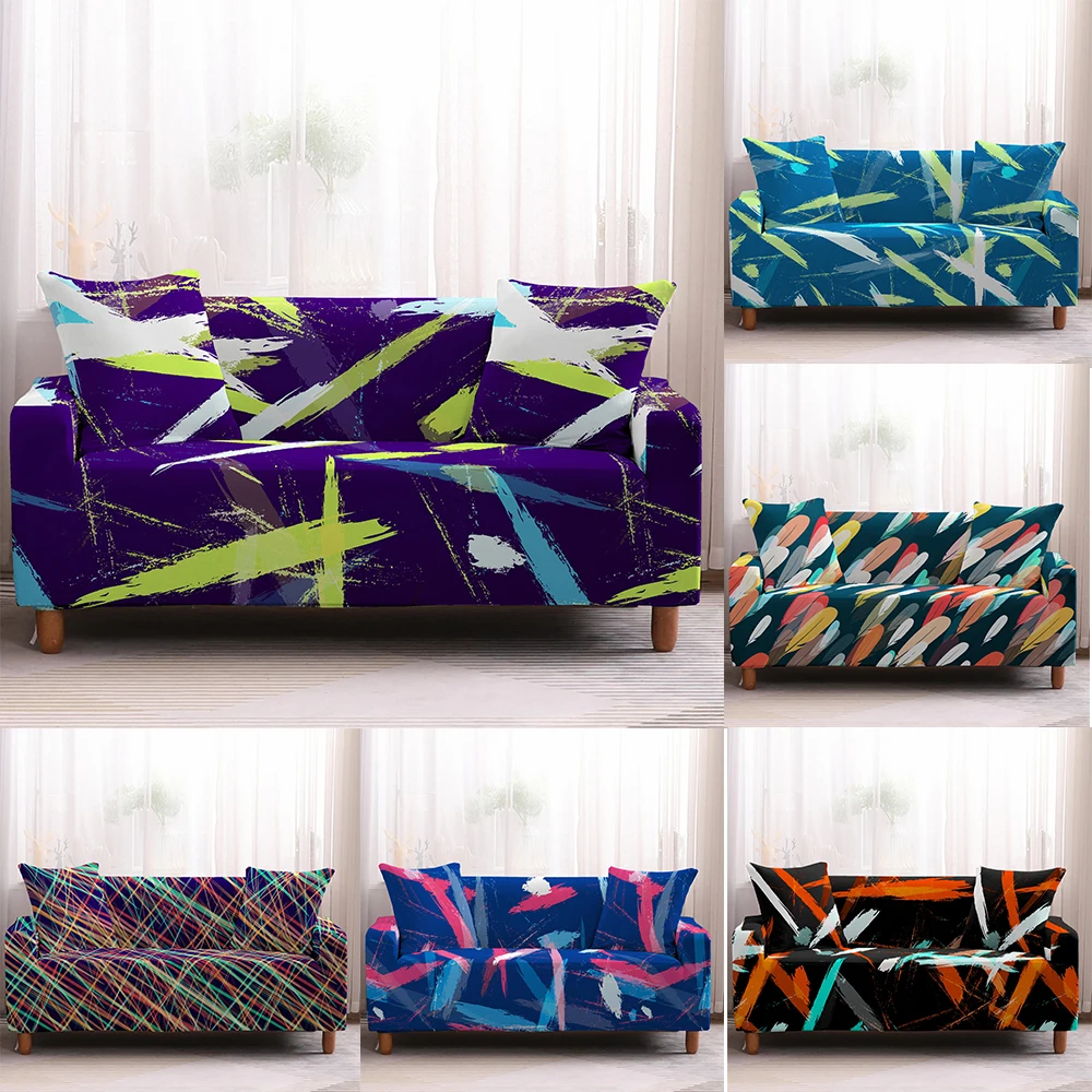 

1/2/3/4 Seat New Sofa Cover Elastic Stretch Couch Cover Universal Sofa Covers for Living Room Single Home Decor hoezen bank