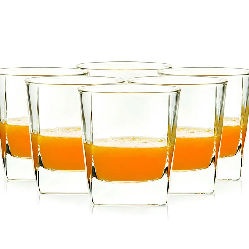 Glass Juice Cup High Temperature Tea Household Set Beverage Milk CupGlass Shot | Дом и сад