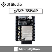 01 estúdio pywifi-esp32p 8m ram desenvolvimento demonstração embutido placa compatível micropython wifi lvgl programação sem fio iot esp32